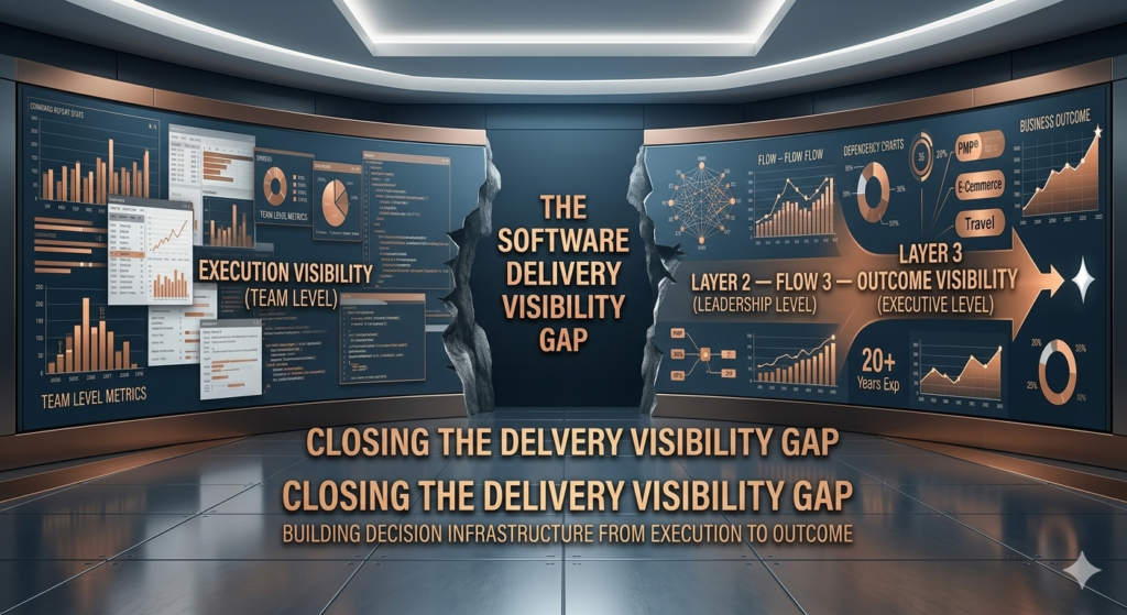 software delivery visibility gap in project management